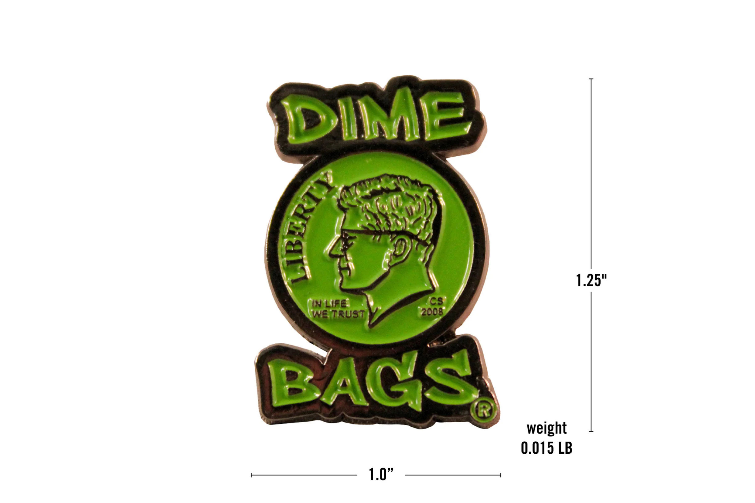 Dime Bags Logo Hat Pin - Image 2