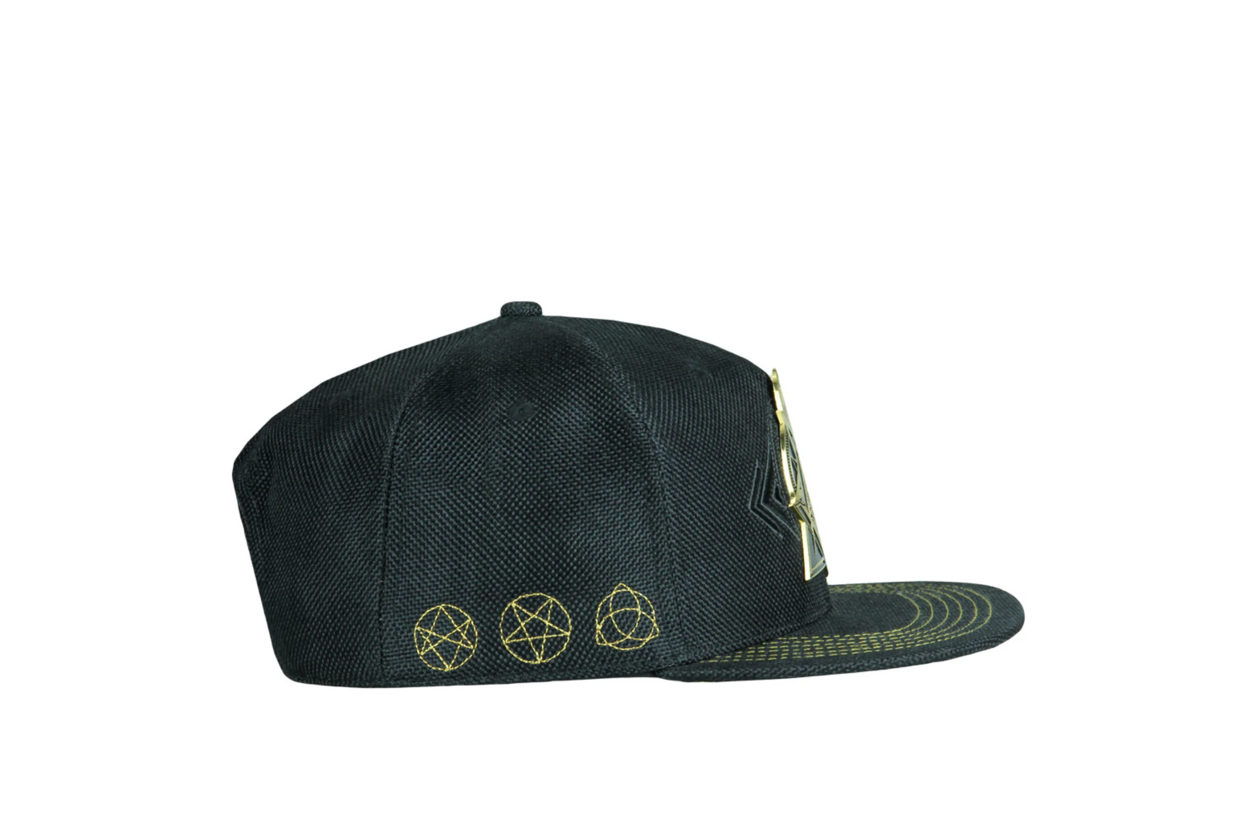Grassroots Secret Society Gold Snapback Hat - Image 3