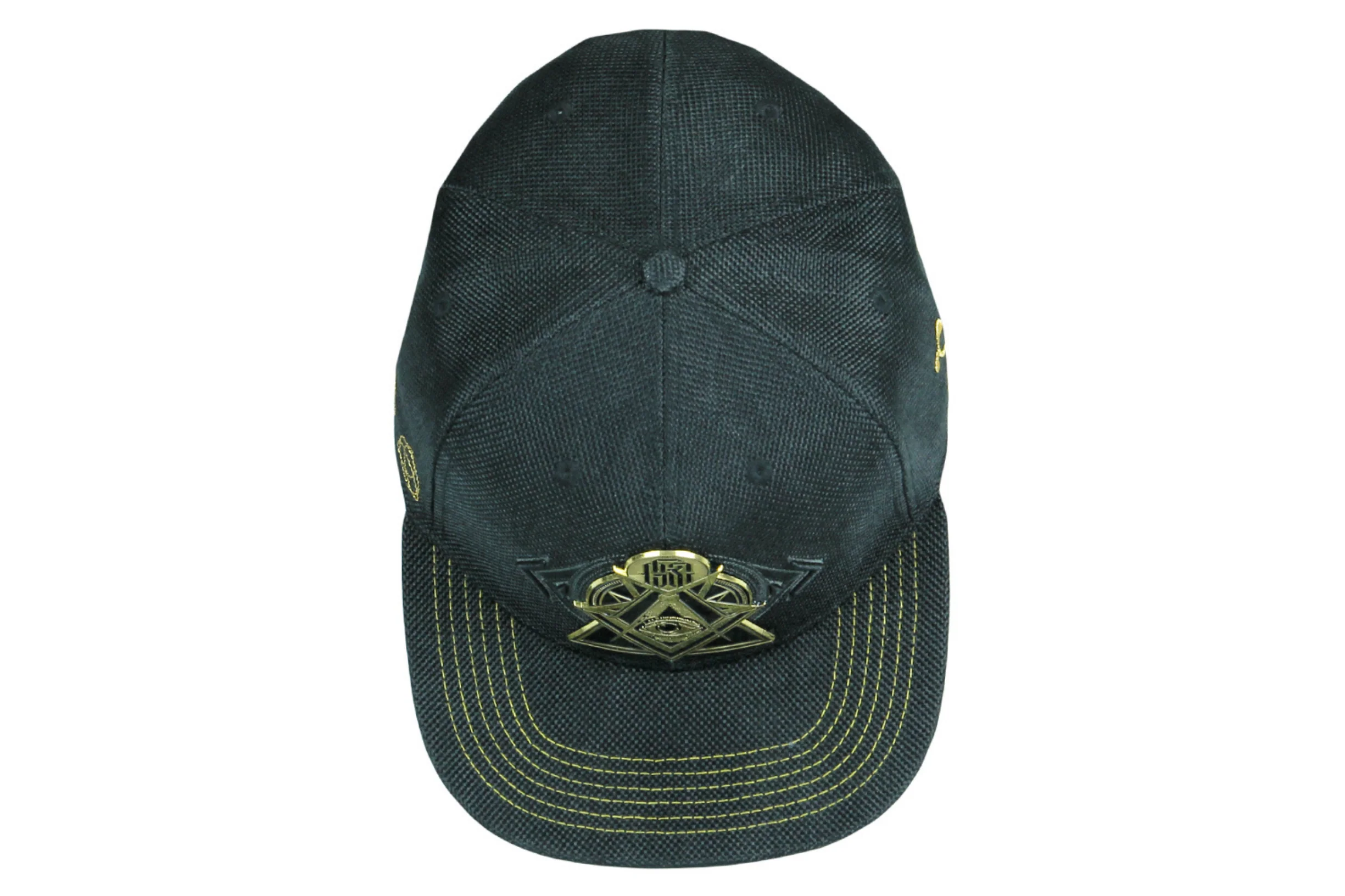 Grassroots Secret Society Gold Snapback Hat - Image 5