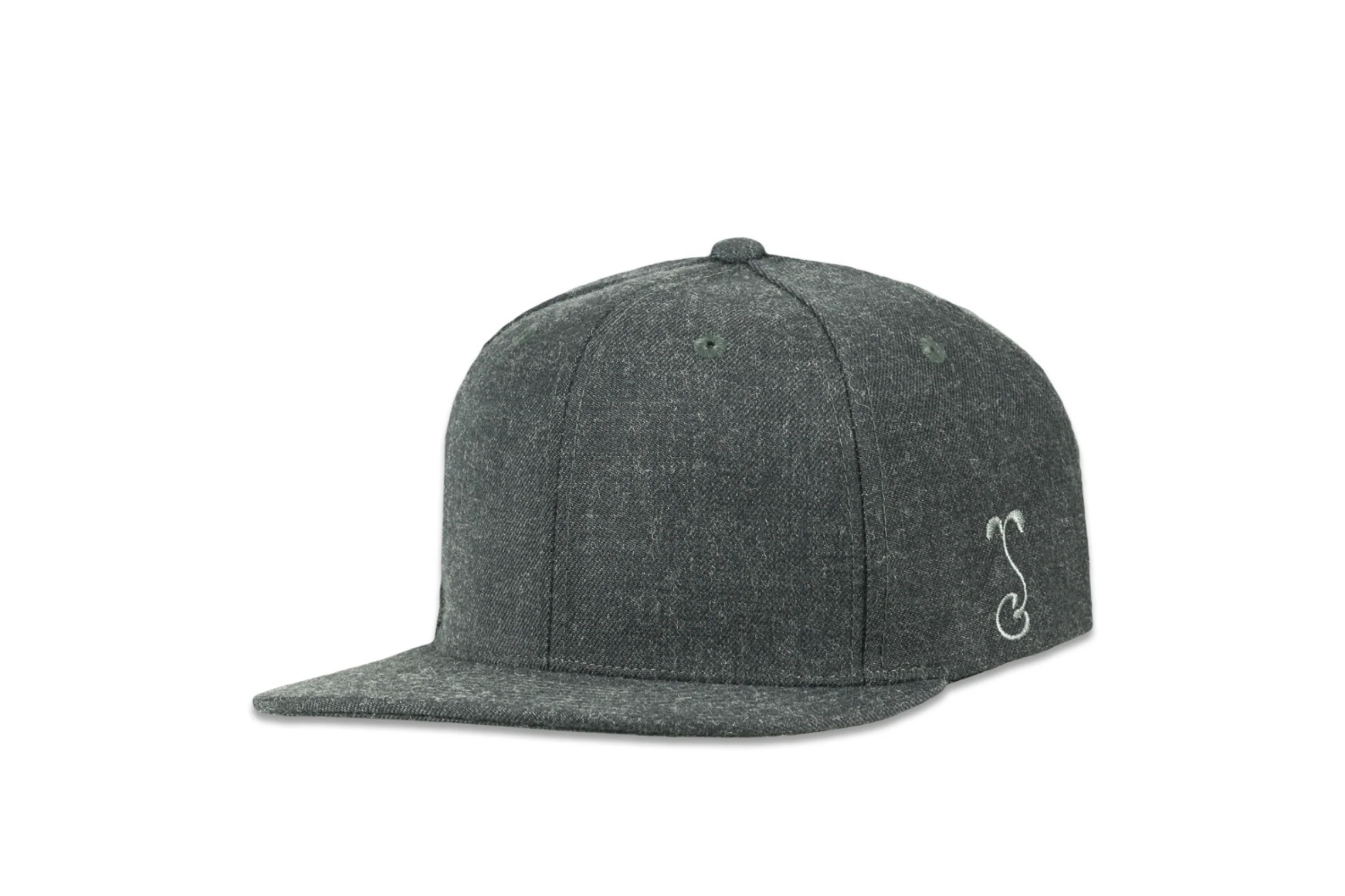 Grassroots Touch of Class Grey Snapback Hat - Image 3