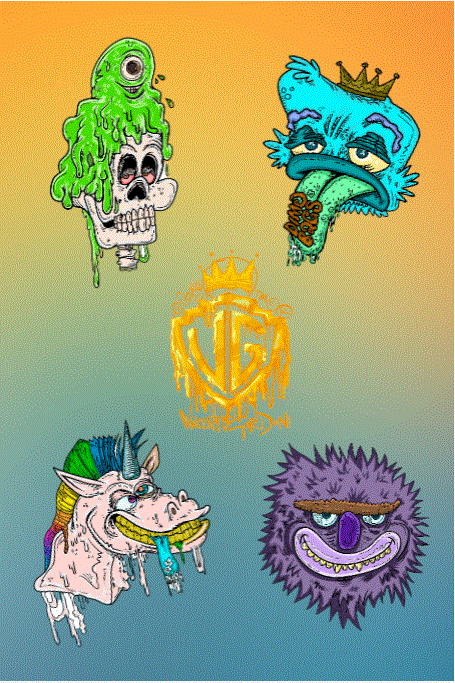 Vincent Gordon Sticker Sheet